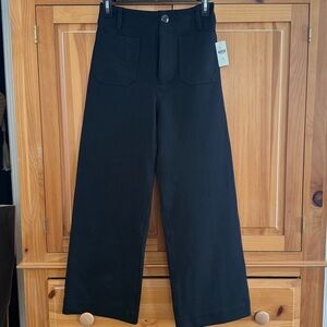 NWT The Colette Crop Wide-leg pants by Maeve